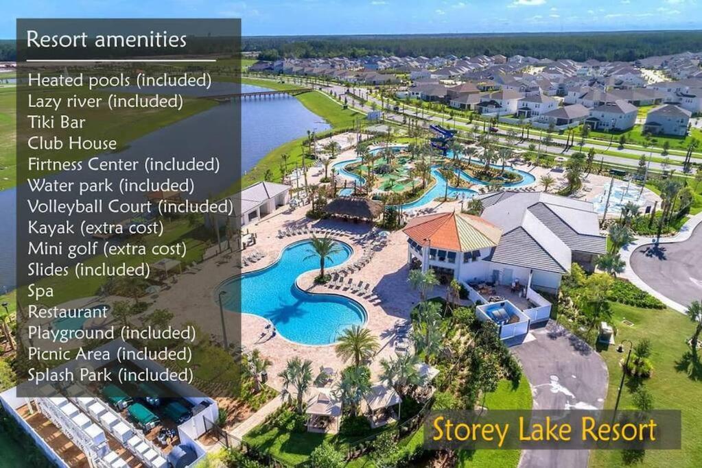 Storey Lake -6 Bedrooms Luxury Home W-Pool & Spa Kissimmee Exterior foto